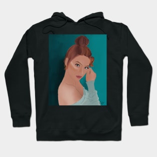 Aoife - Digital Oil Painting Hoodie